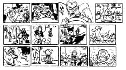 Disneyland Animation Illustration Sketches