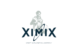 Ximix Brewery Logo Design Brand Identity