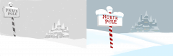 Gritty Animation North Pole Storyboard + Art