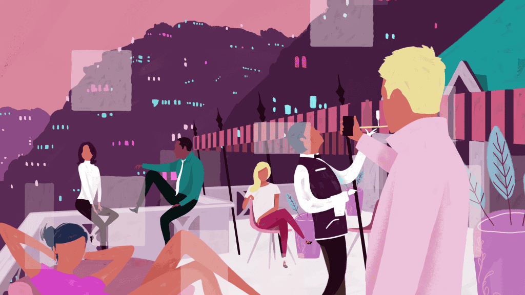 Chateau Marmont Illustration