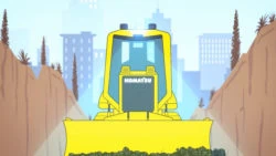 Komatsu Animation Logo