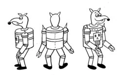 Rock of Ages Character Art
