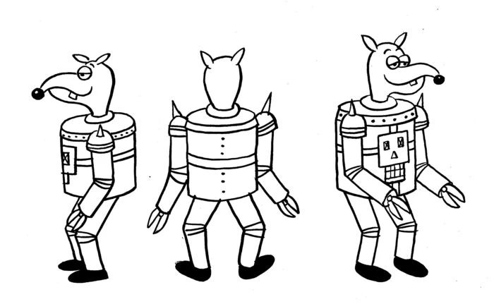 Rock of Ages Character Art